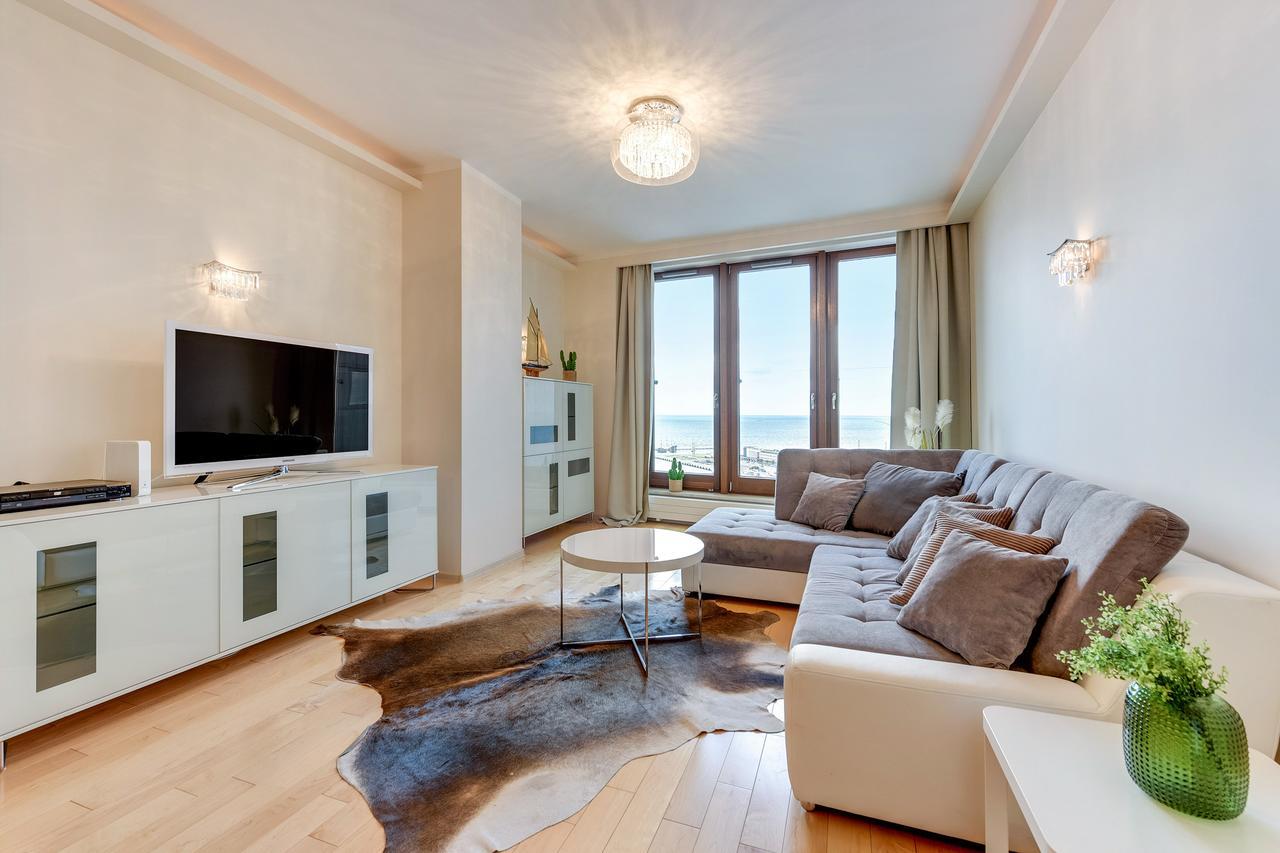 The Marine Plaza - Sea Towers Apartment Gdynia Exterior photo